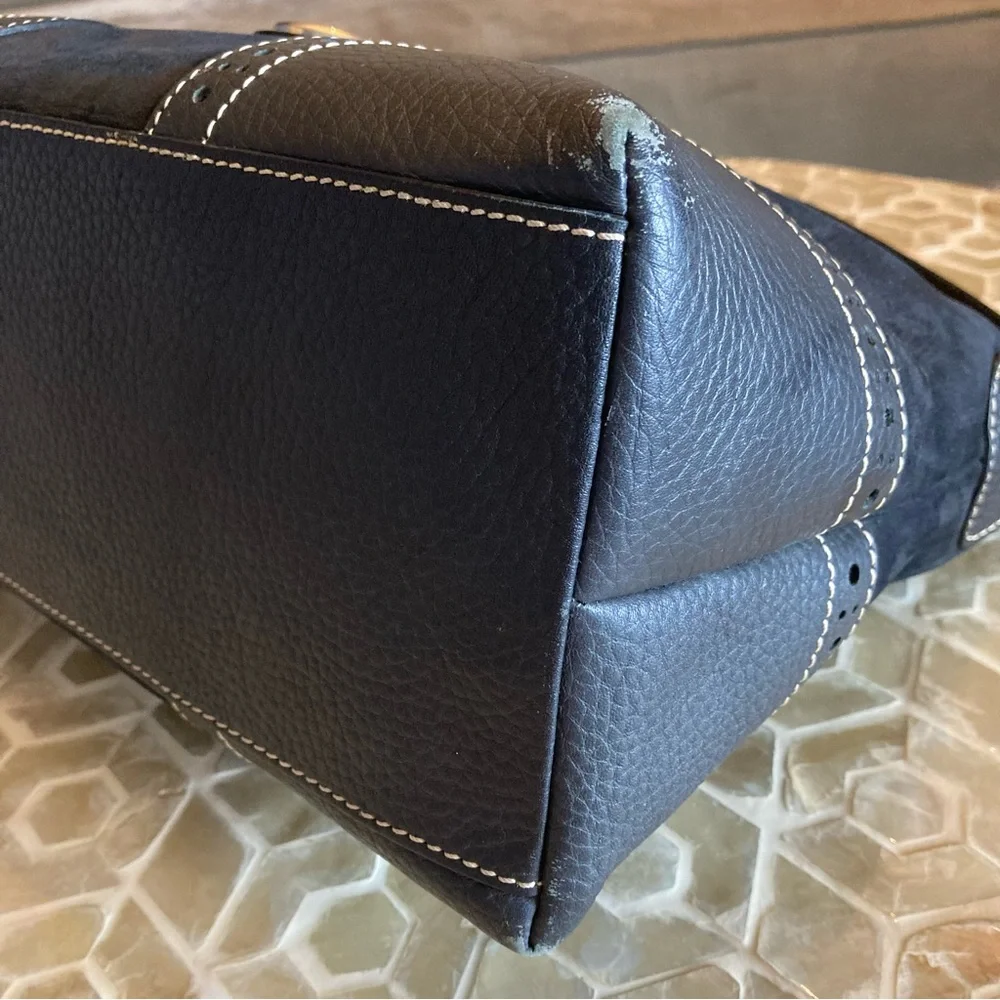Dooney & Bourke T’Moro slouch shoulder bag in black